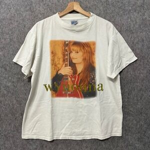 Vintage 1997 Wynonna Judd North American Tour T-Shirt Mens Large Tultex White